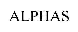 ALPHAS