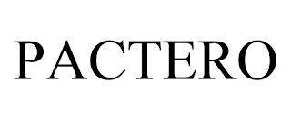 PACTERO