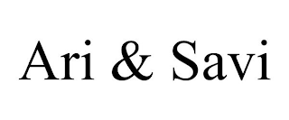 ARI & SAVI