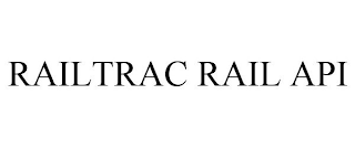 RAILTRAC RAIL API