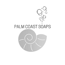 PALM COAST SOAPS (FONT; COOPER HEWITT, COLOR: BLACK)