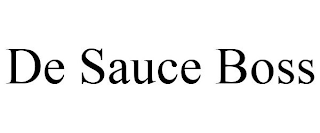 DE SAUCE BOSS