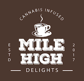 MILE HIGH DELIGHTS CANNABIS INFUSED ESTD 2017