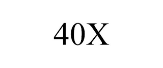 40X