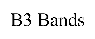 B3 BANDS