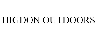 HIGDON OUTDOORS