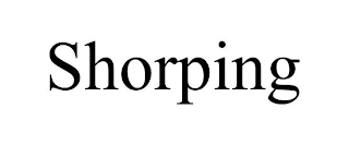 SHORPING