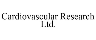 CARDIOVASCULAR RESEARCH LTD.