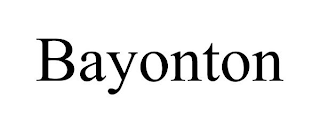 BAYONTON