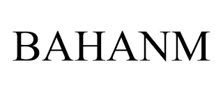 BAHANM