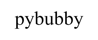 PYBUBBY