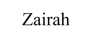 ZAIRAH