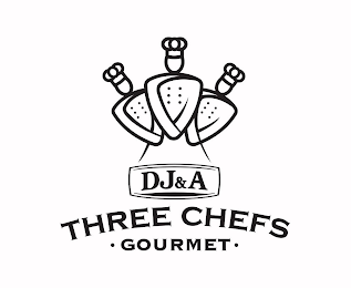 DJ&A THREE CHEFS · GOURMET ·