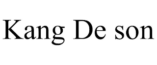 KANG DE SON