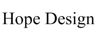 HOPE DESIGN