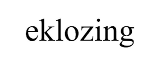 EKLOZING