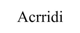 ACRRIDI