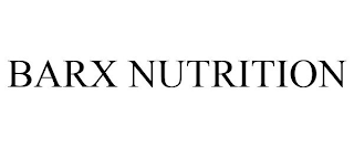 BARX NUTRITION