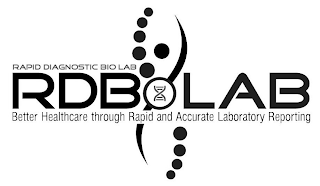 RDB LAB RAPID DIAGNOSTIC BIO LAB BETTER HEALTHCARE THROUGH RAPID AND ACCURATE LABORATORY REPORTING