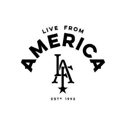 LIVE FROM AMERICA LFA EST 1992