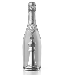 R LE CHEMIN DU ROI PRODUCT OF FRANCE CHAMPAGNE PRODUCT OF FRANCE ROI BRUT ROSE