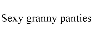 SEXY GRANNY PANTIES