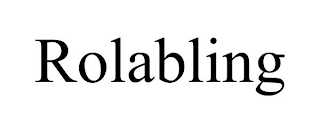 ROLABLING