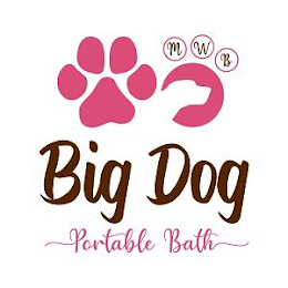 M W B BIG DOG PORTABLE BATH