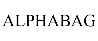 ALPHABAG