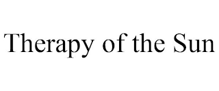 THERAPY OF THE SUN