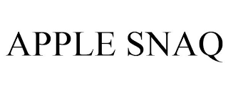 APPLE SNAQ