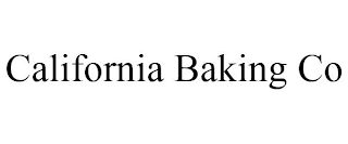 CALIFORNIA BAKING CO