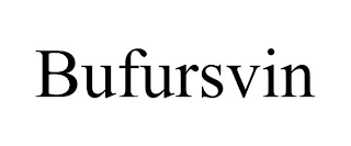 BUFURSVIN