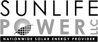 SUNLIFE POWER LLC NATIONWIDE SOLAR ENERGY PROVIDER