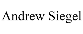 ANDREW SIEGEL