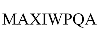 MAXIWPQA