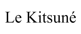 LE KITSUNÉ