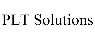 PLT SOLUTIONS