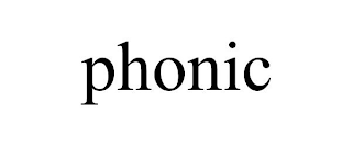 PHONIC