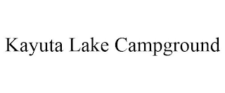 KAYUTA LAKE CAMPGROUND