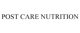 POST CARE NUTRITION