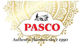 PASCO AUTHENTIC FLAVOURS SINCE 1990