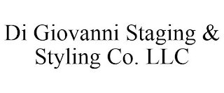 DI GIOVANNI STAGING & STYLING CO. LLC