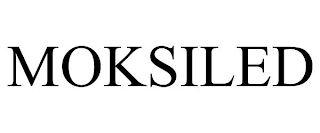 MOKSILED
