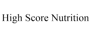 HIGH SCORE NUTRITION