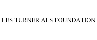 LES TURNER ALS FOUNDATION