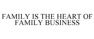 FAMILY IS THE HEART OF FAMILY BUSINESS