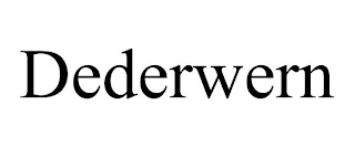 DEDERWERN