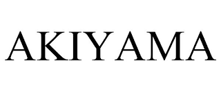 AKIYAMA