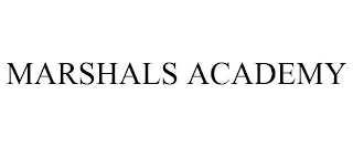 MARSHALS ACADEMY